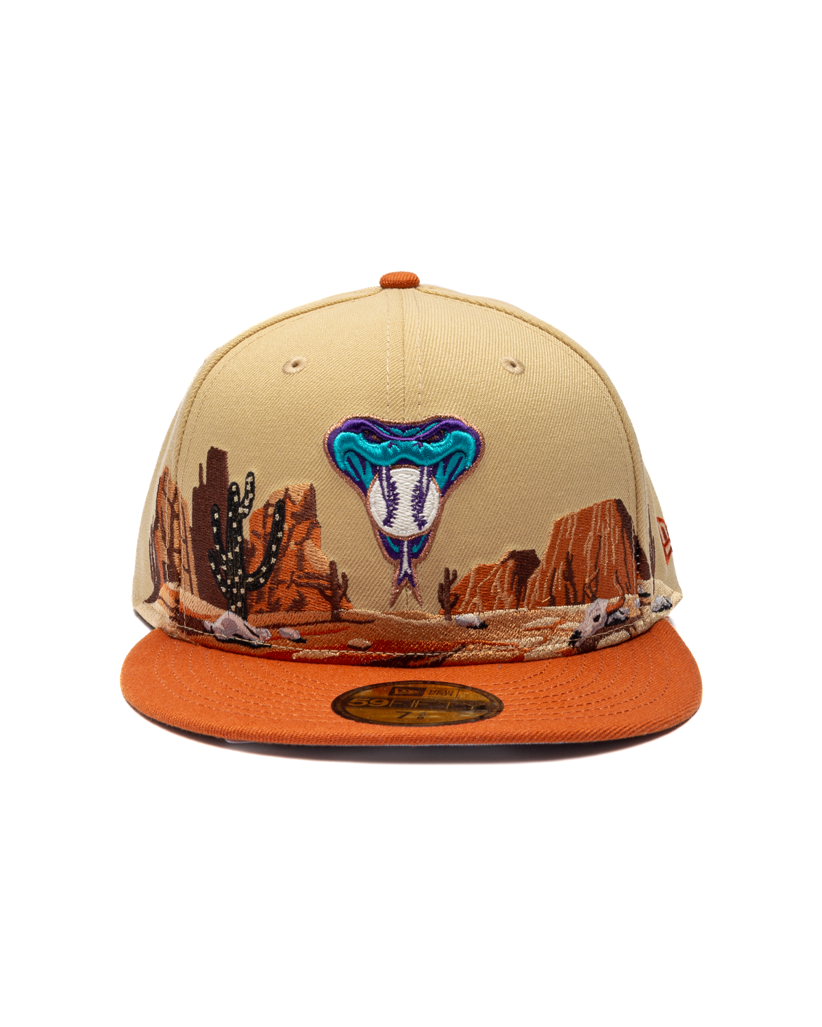 Arizona Diamondbacks Cooperstown Team Landscape Fitted Hat