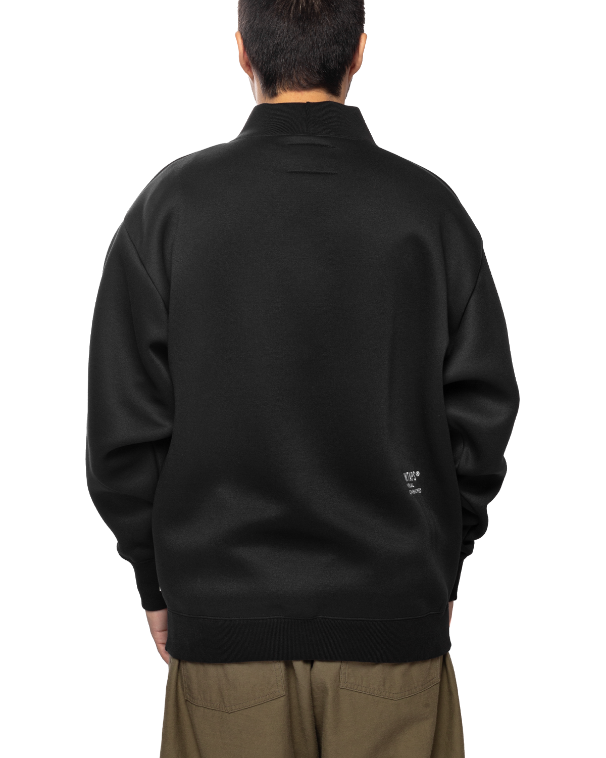 Mock Neck/Sweater/Poly. Fortless/Black