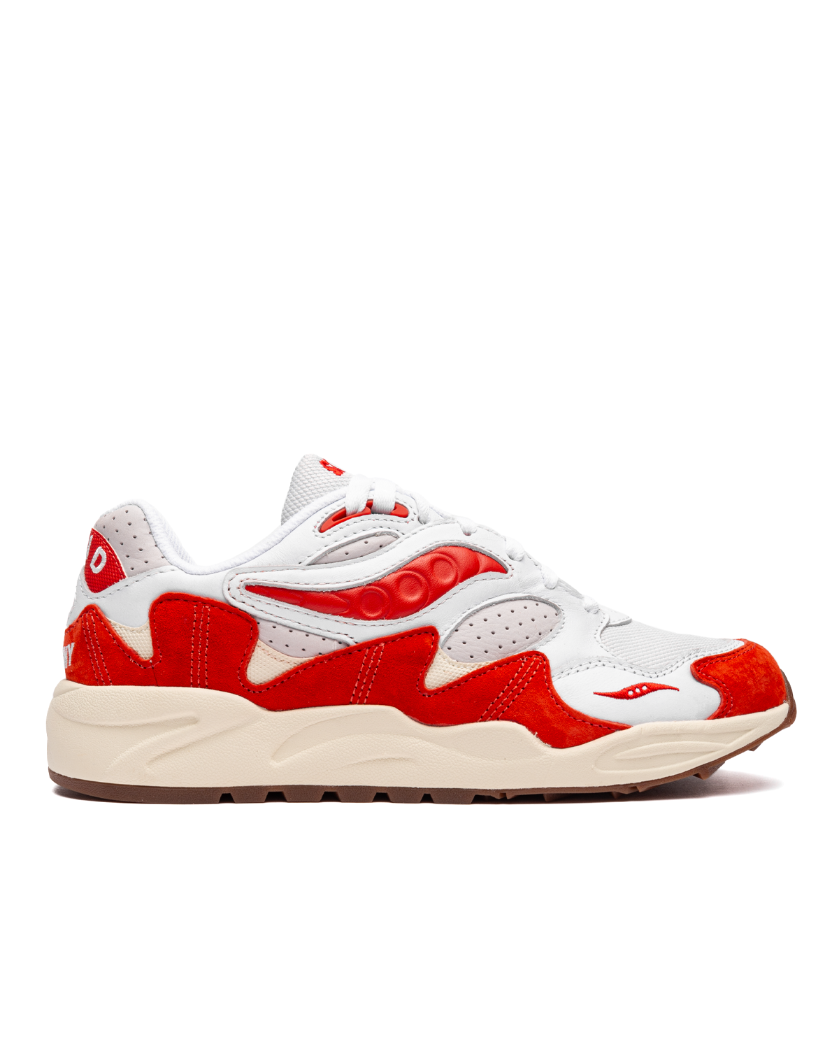 Grid Shadow 2 White/Red