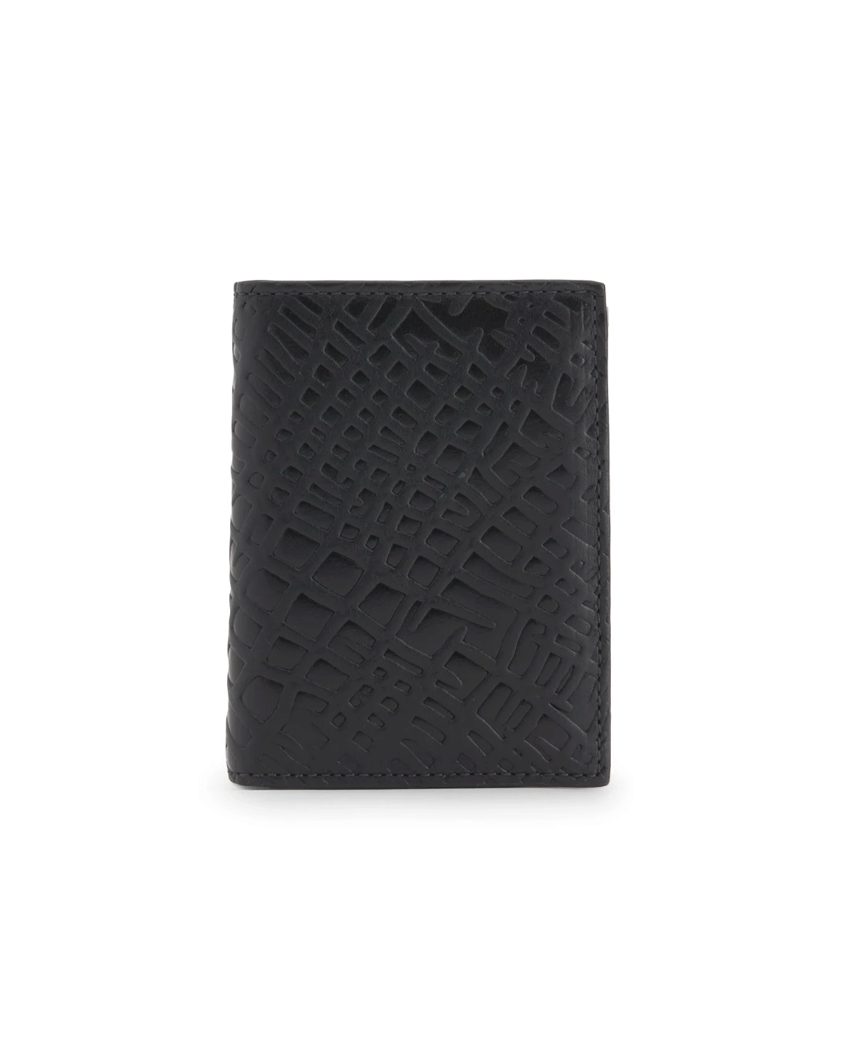 Embossed Roots Classic Wallet Black