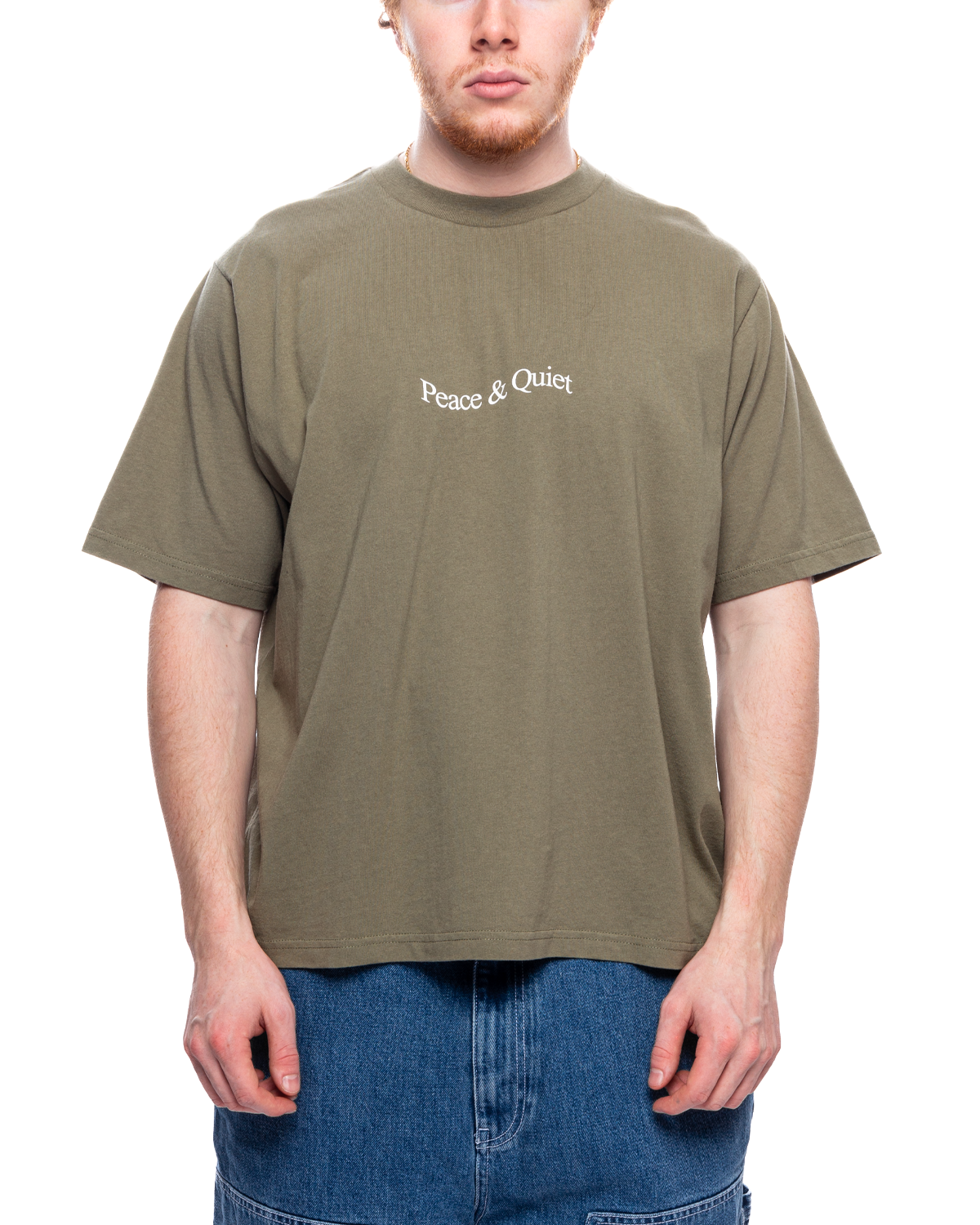Wordmark T-Shirt Olive