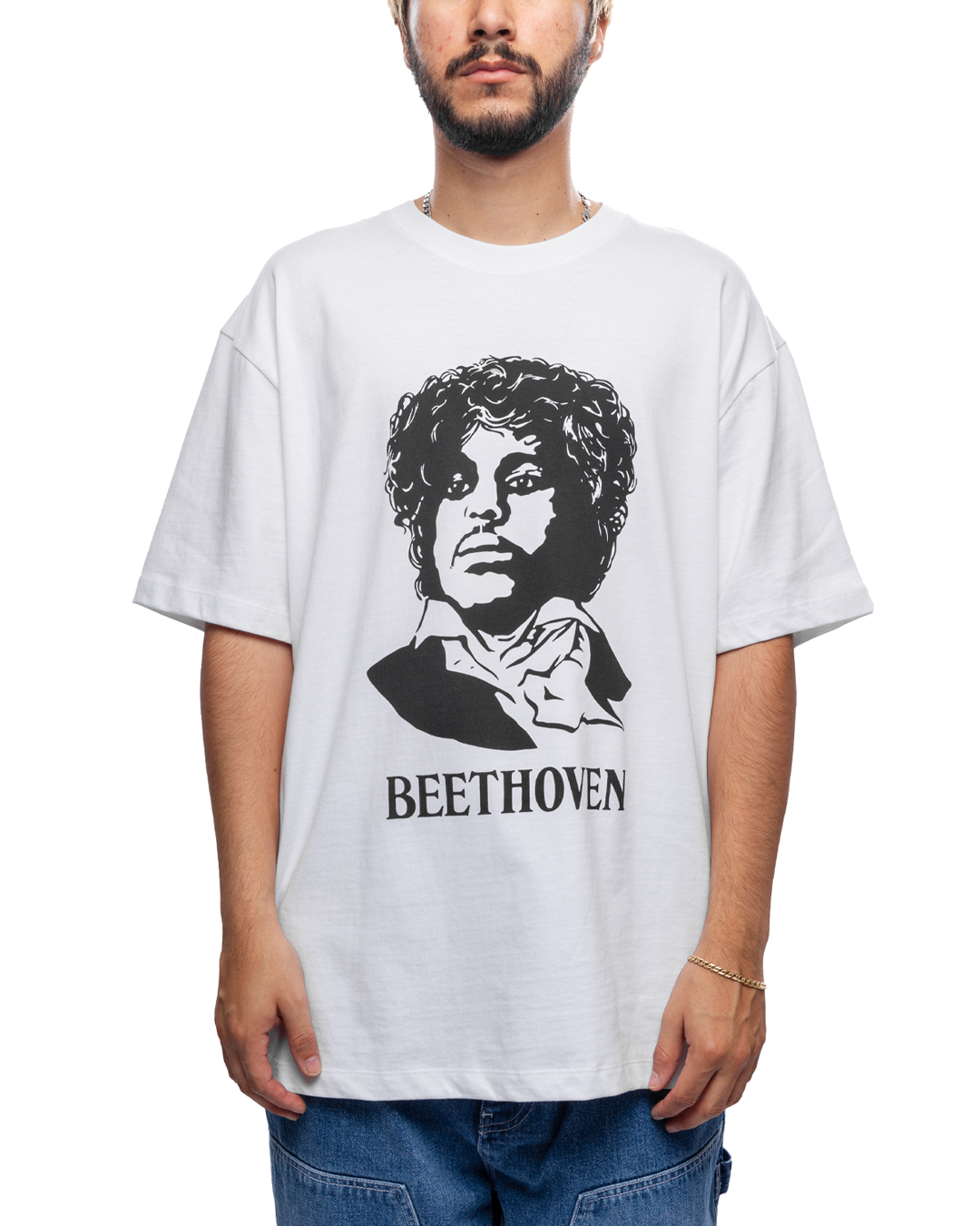 Beethoven SS Tee White