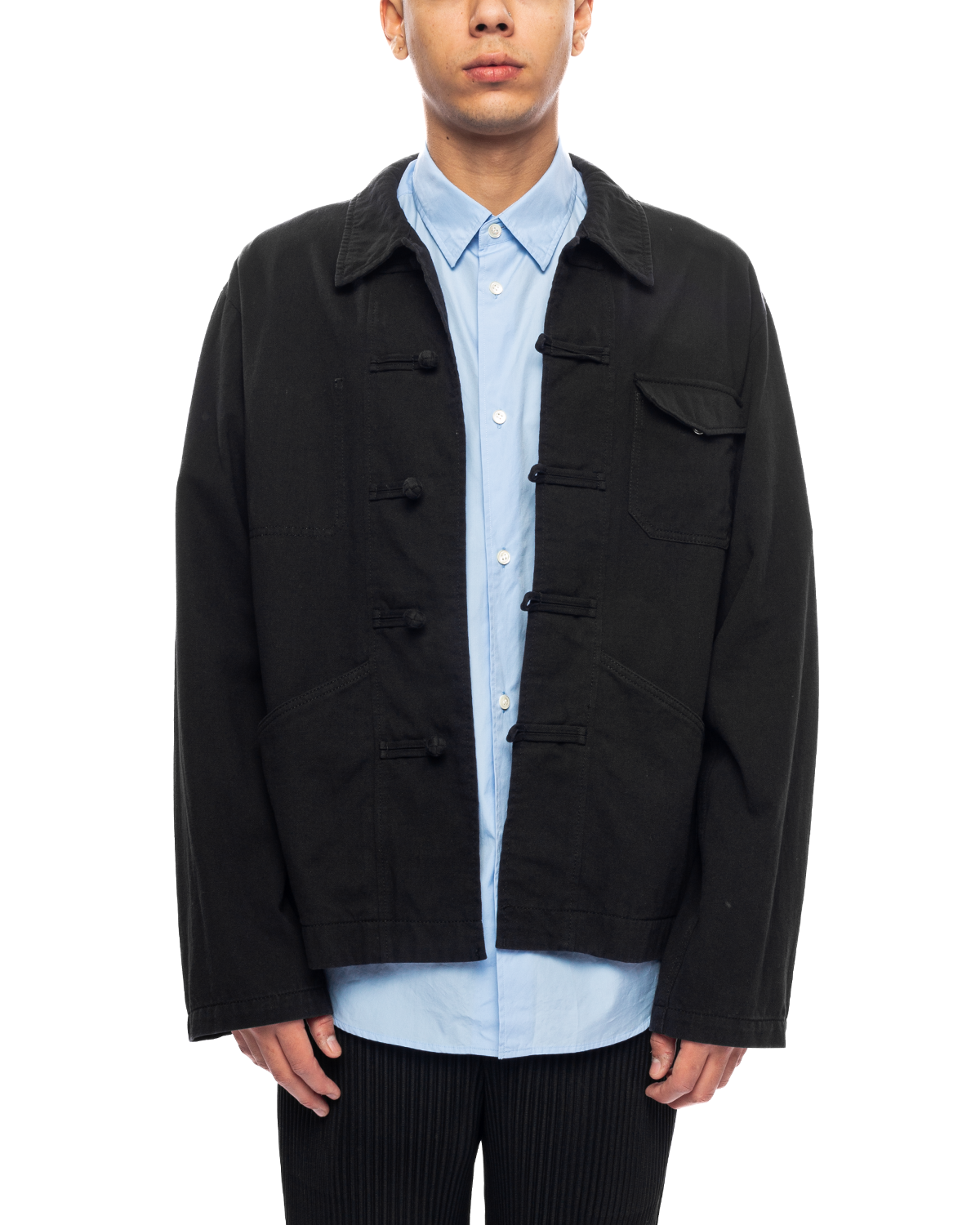 UC1C4203 Cotton Jacket Black