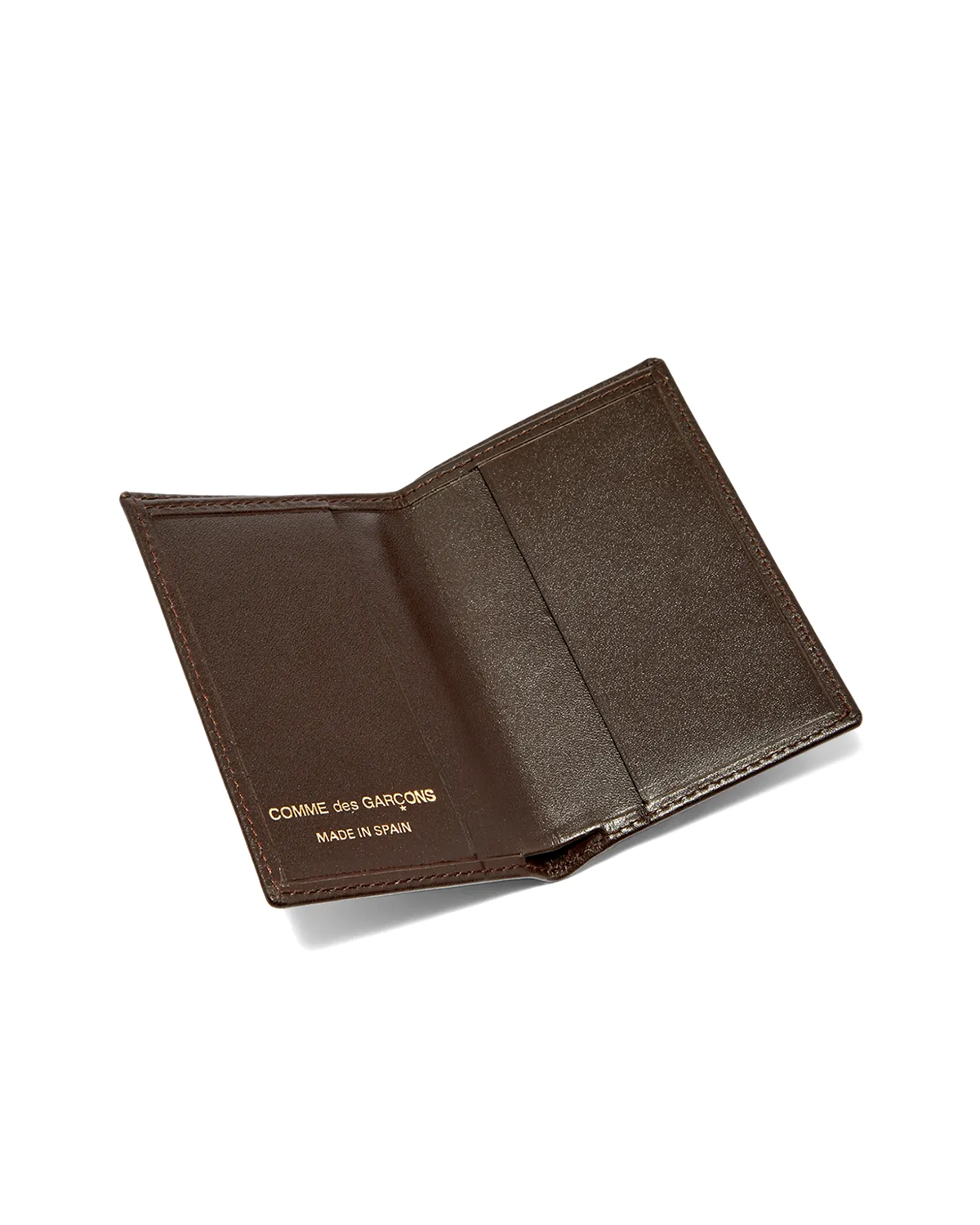 Classic Leather Slim Wallet Brown