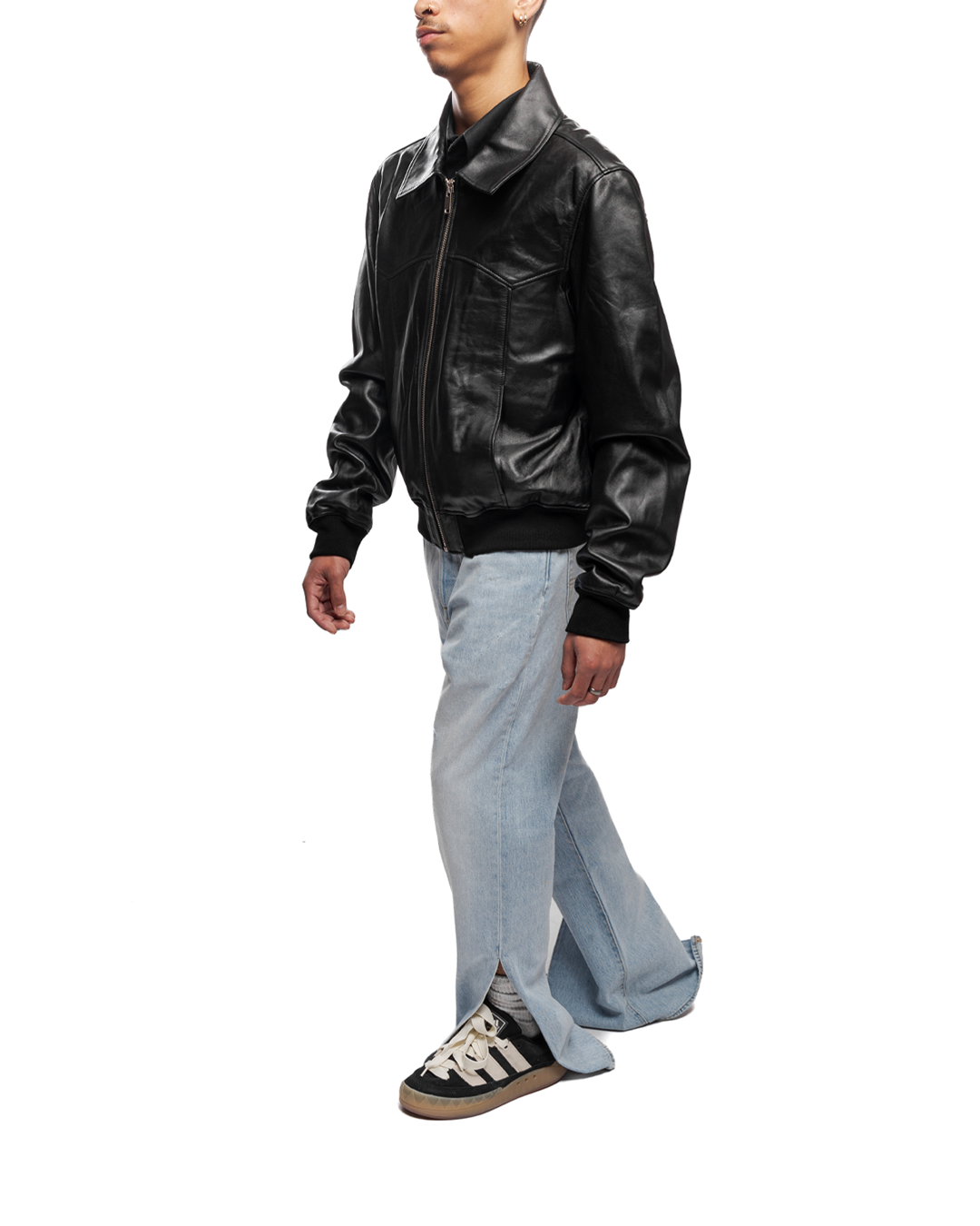 Unisex HFD x Mapplethorpe Jacket Leather Black
