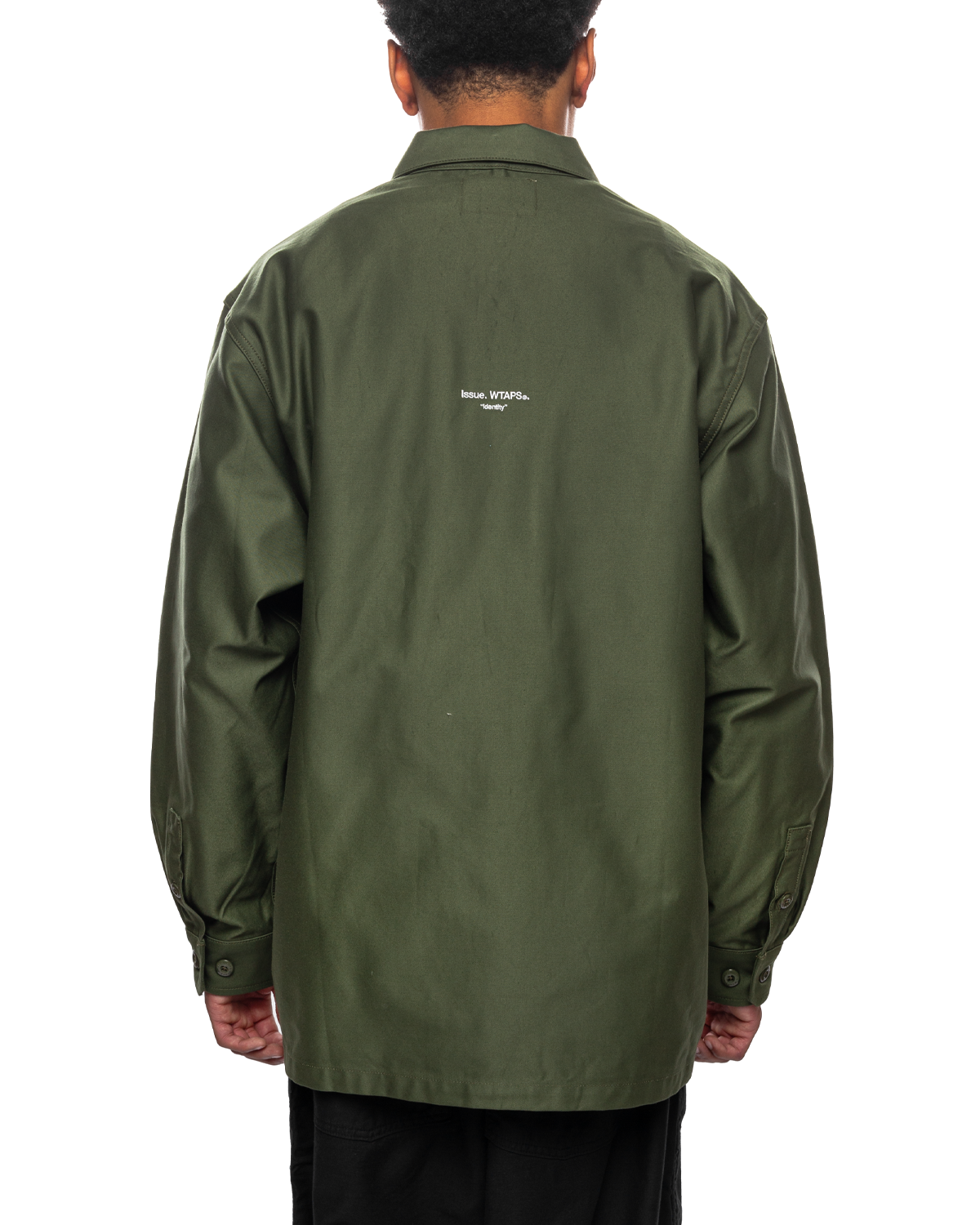 CBW 01 / LS / Cotton. Satin. ID 'Olive Drab'