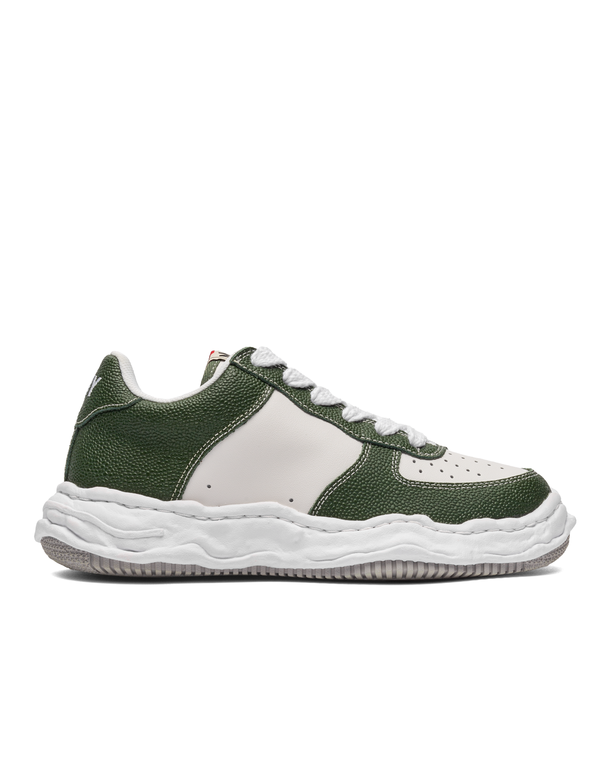 Wayne Low Original Sole Green/White Leather