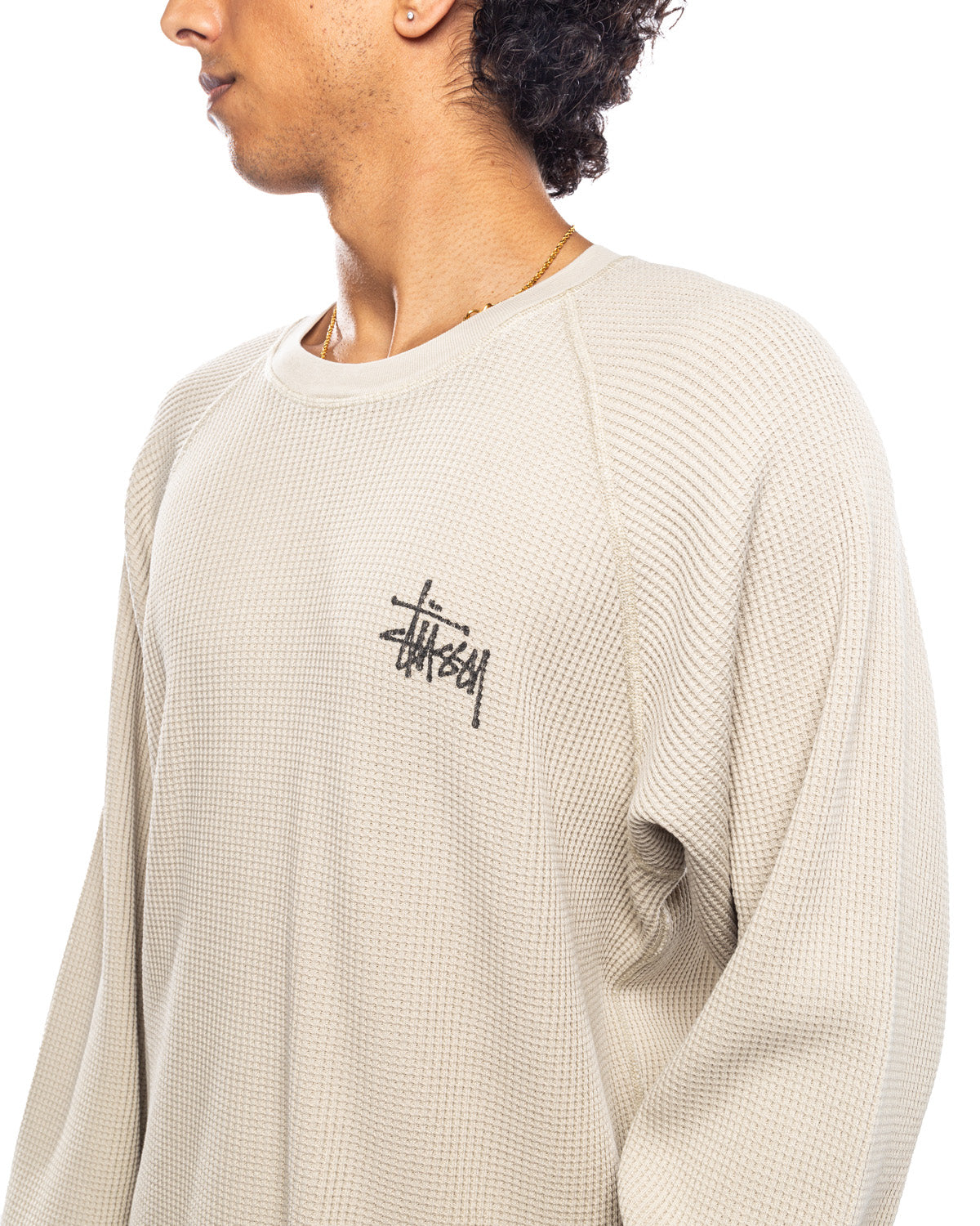 Raglan Thermal Basic Stock Bone