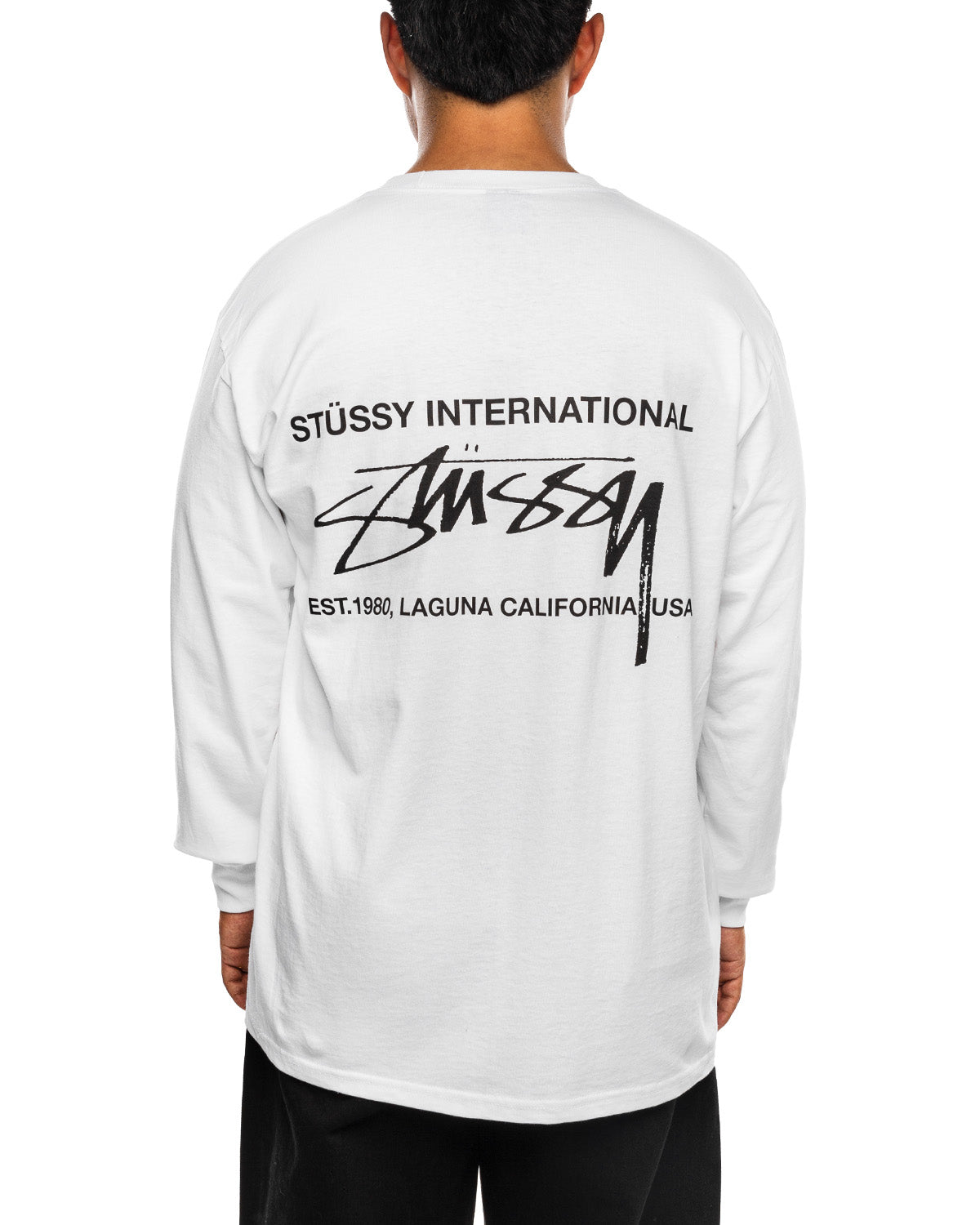 Smooth International LS Tee White