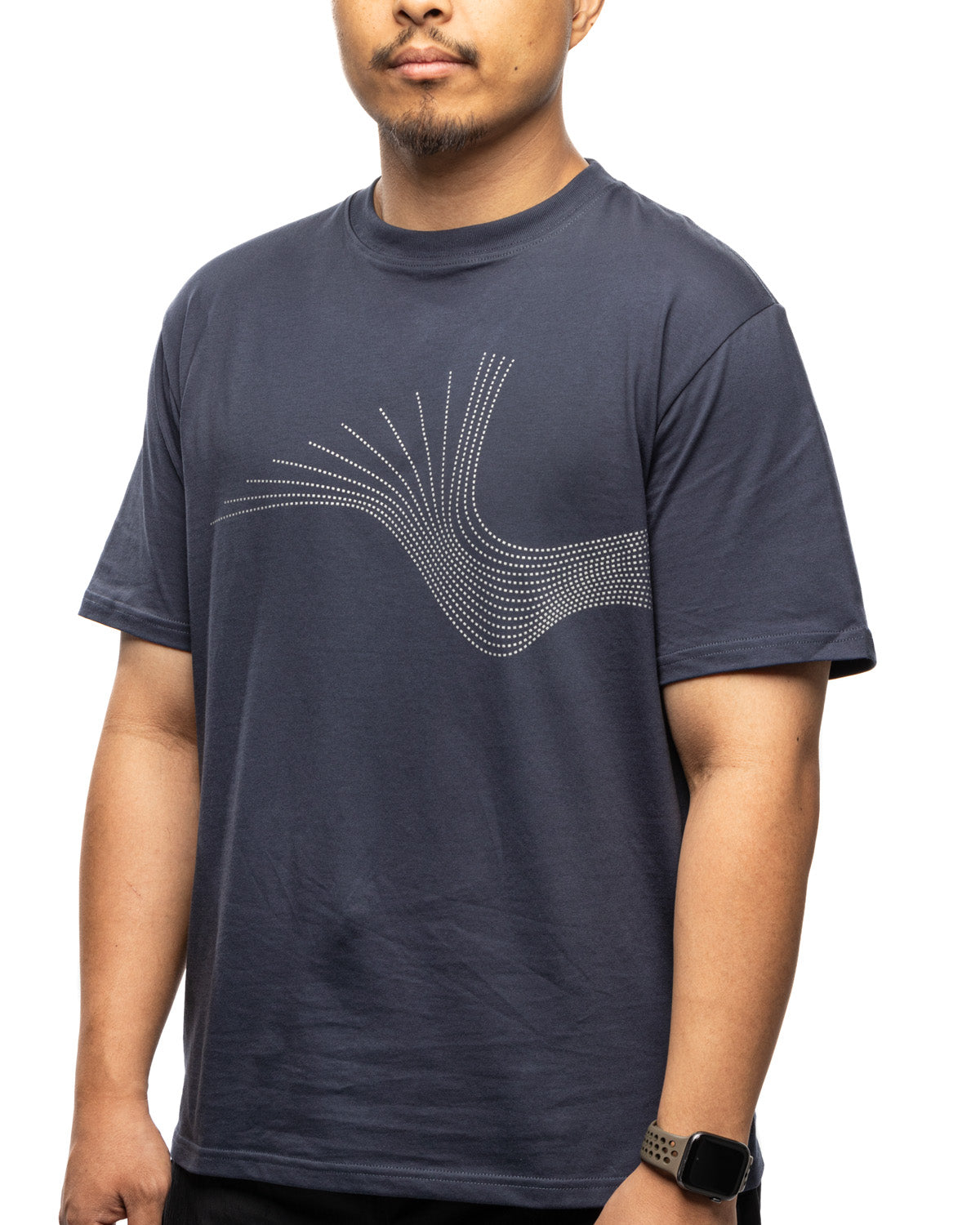 Sound System T-Shirt Washed Navy