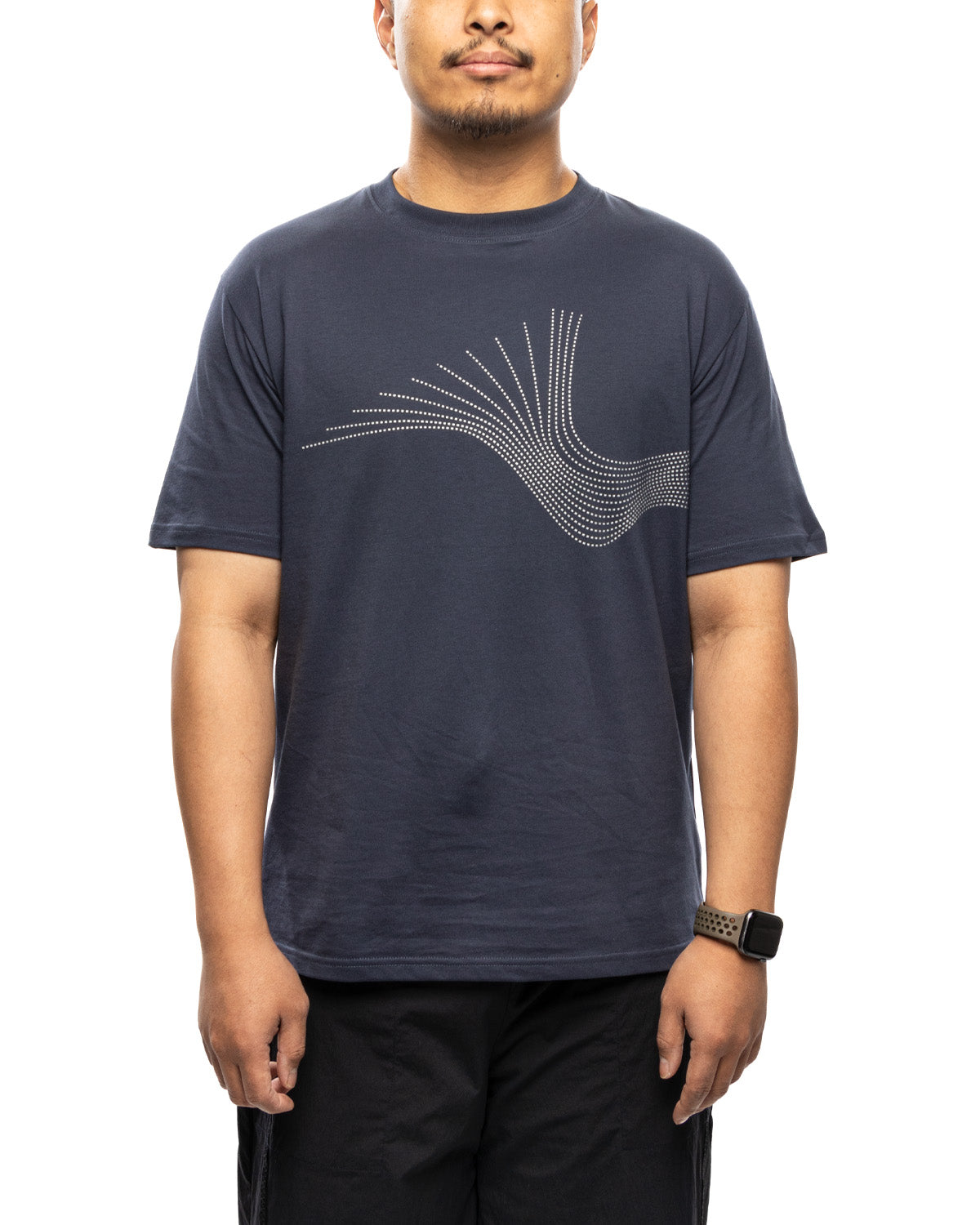 Sound System T-Shirt Washed Navy