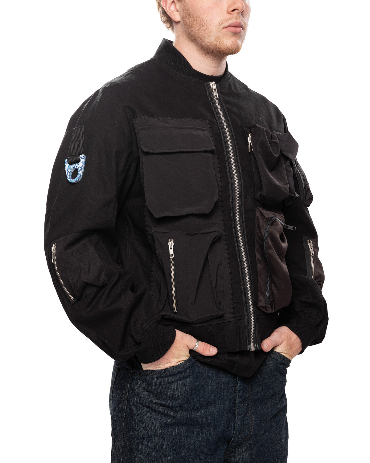 Recycling Work Jacket Black