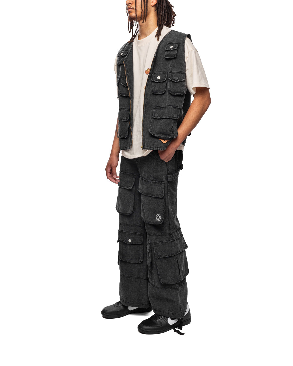 Cargo Vest 'Black'