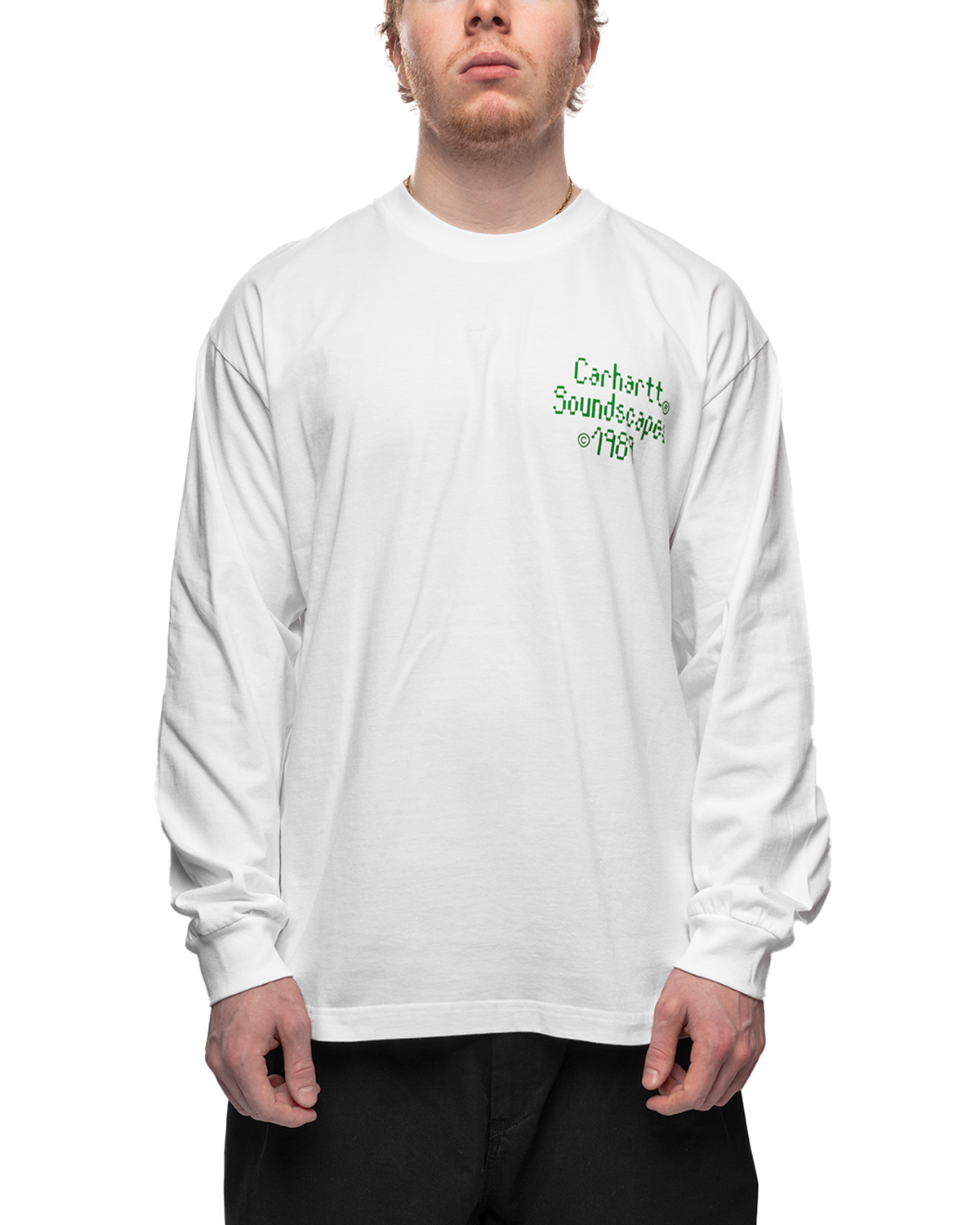 L/S Soundface T-Shirt White