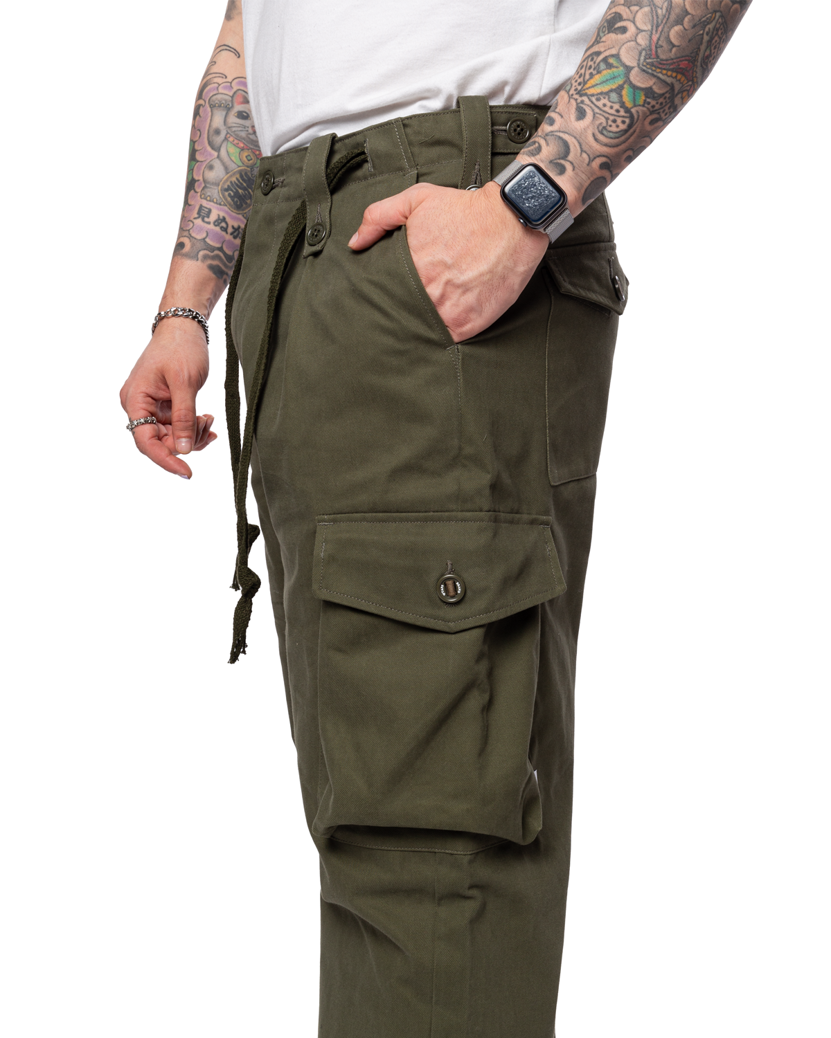 MILT2001/Trousers/Cotton. Twill Olive Drab