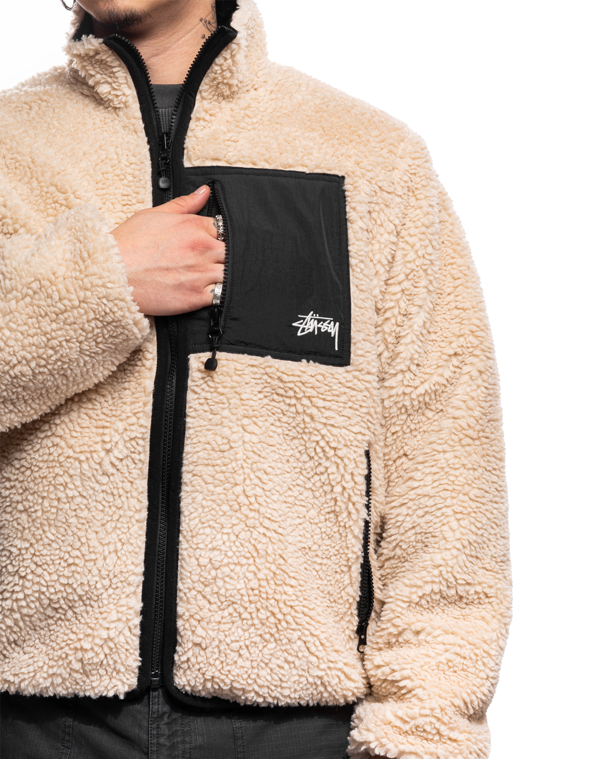 Sherpa Reversible Jacket Beige