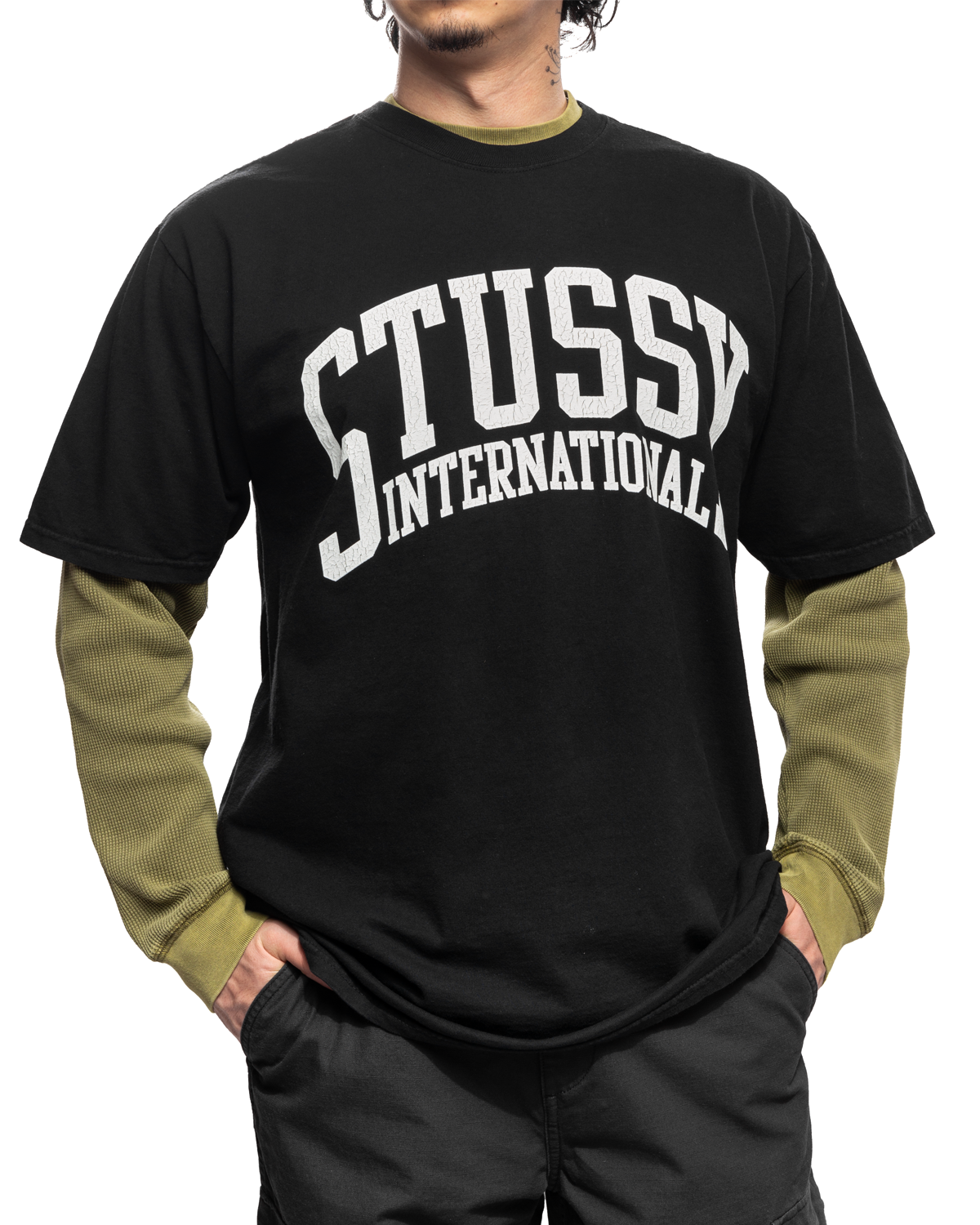 Stussy International Pigment Dyed Black