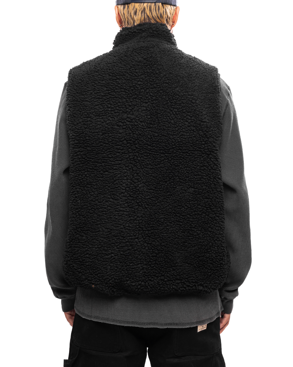 Sherpa Reversible Vest Black