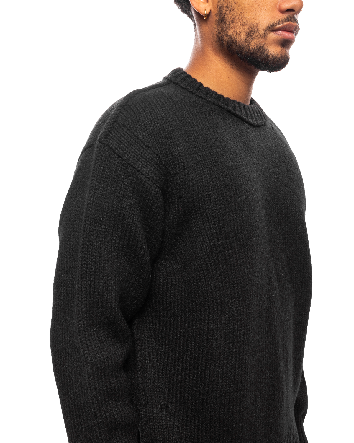 Boxy Sweater Black