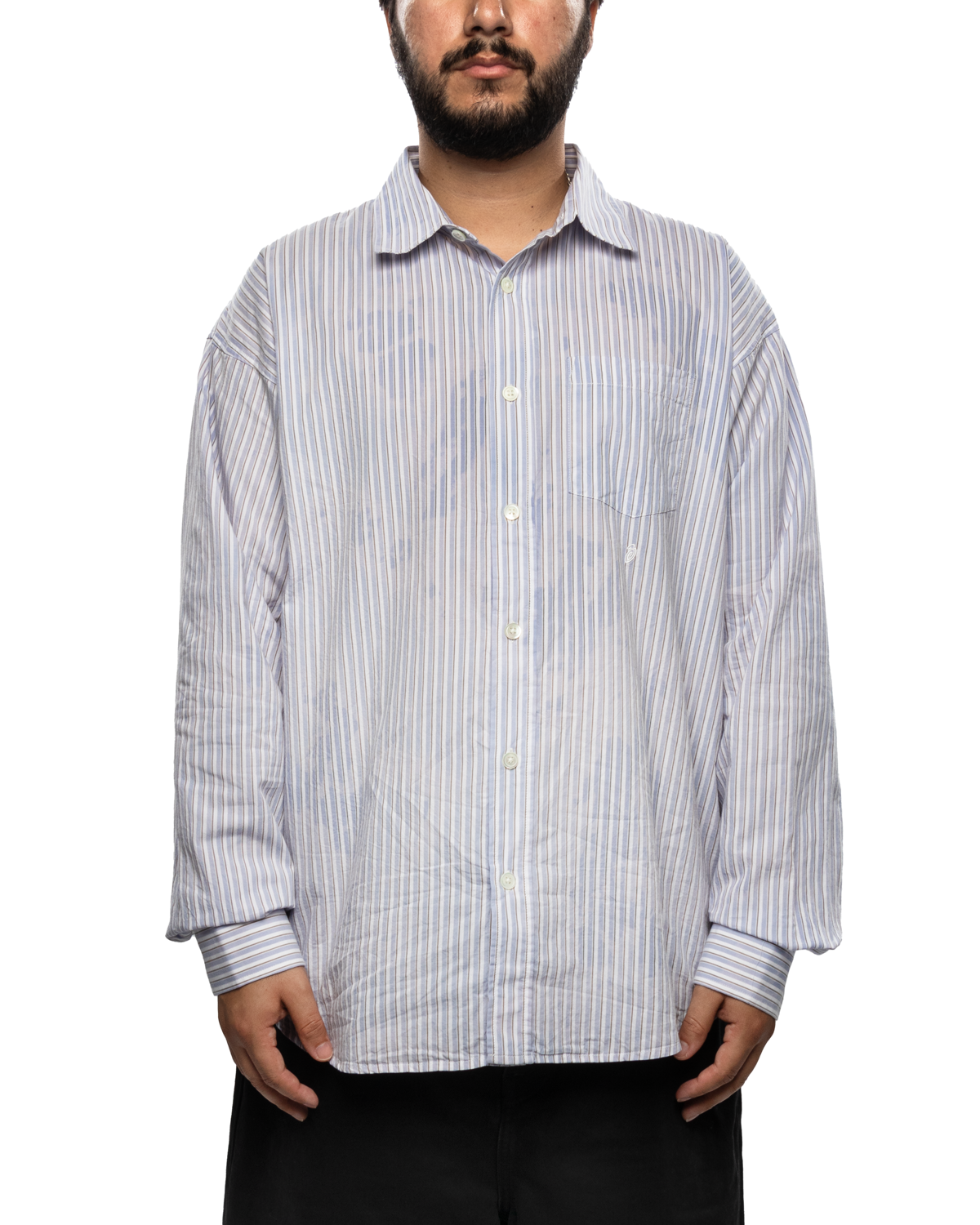 Classic LS Shirt Bleached Blue