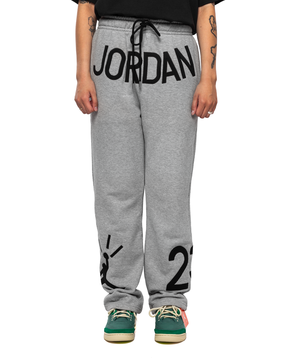 Nina Chanel Abney X Jordan Sweatpants 'Grey'