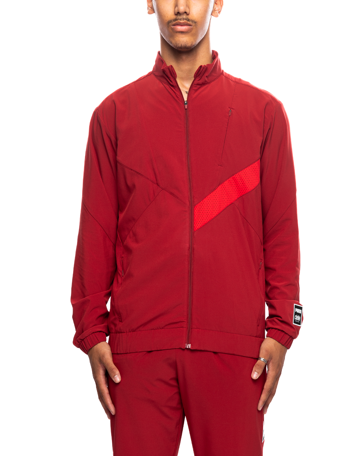 Ciele x Woven Tracksuit Jacket Intense Red