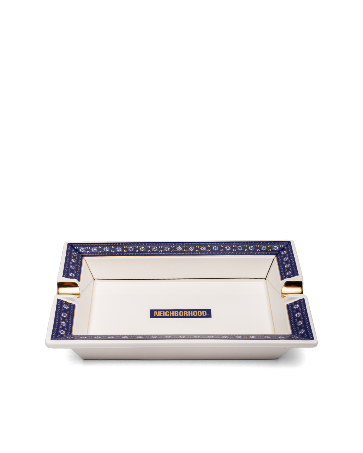 Square Incense Tray Navy