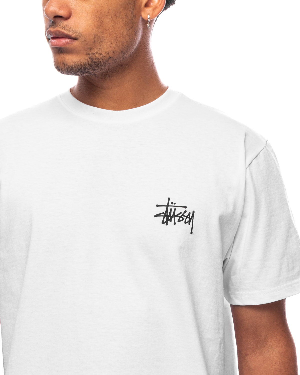 Basic Stussy Tee White