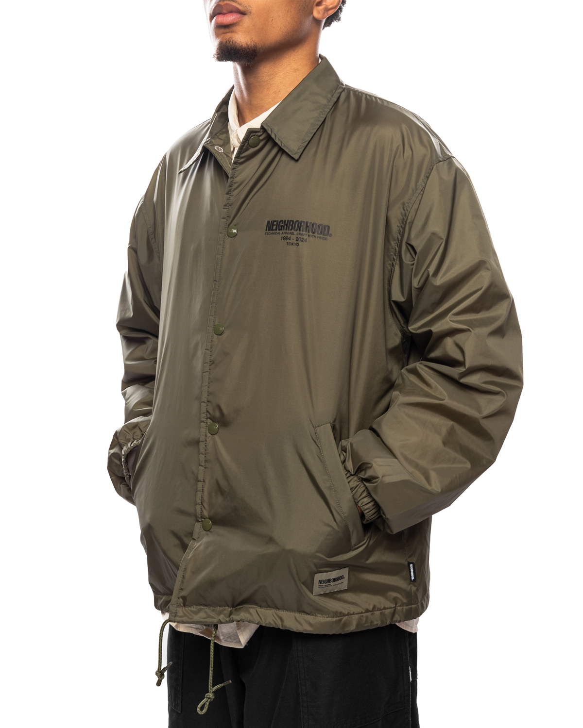 WindBreaker Coach Jacket Olive Drab