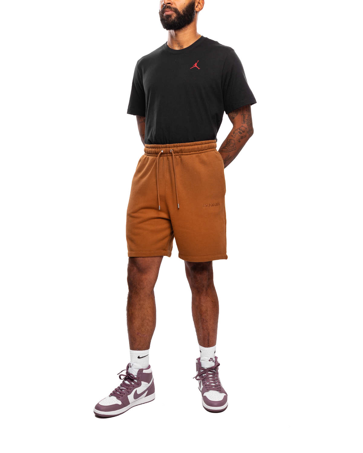 Wordmark Shorts 'Brown'