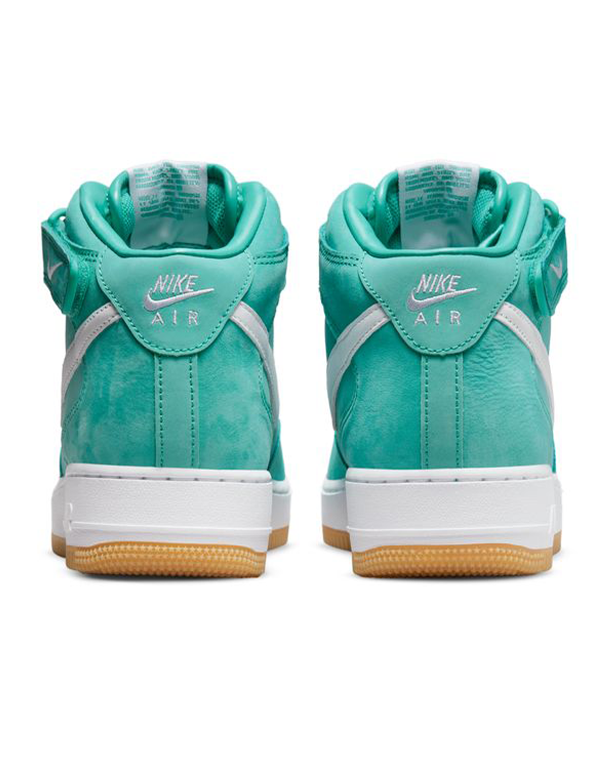 Air Force 1 Mid Premium Washed Teal/White/Gum