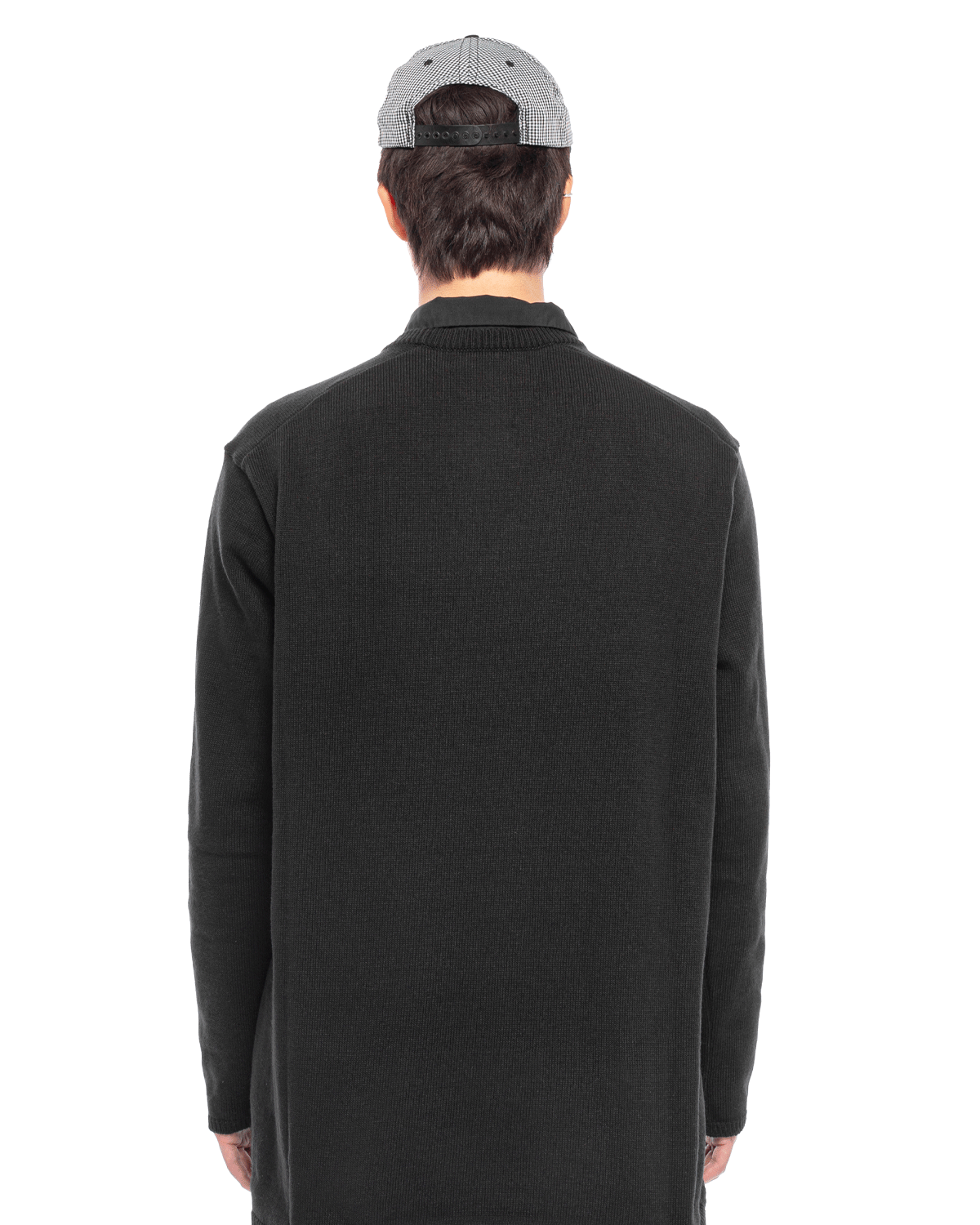 CDG Big Heart Knit Sweater Black