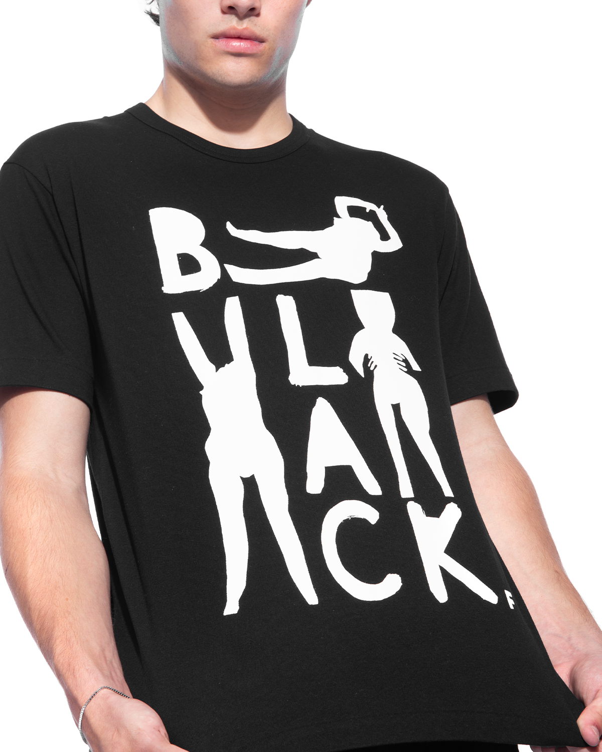 CDG BLACK Graphic T-Shirt Black