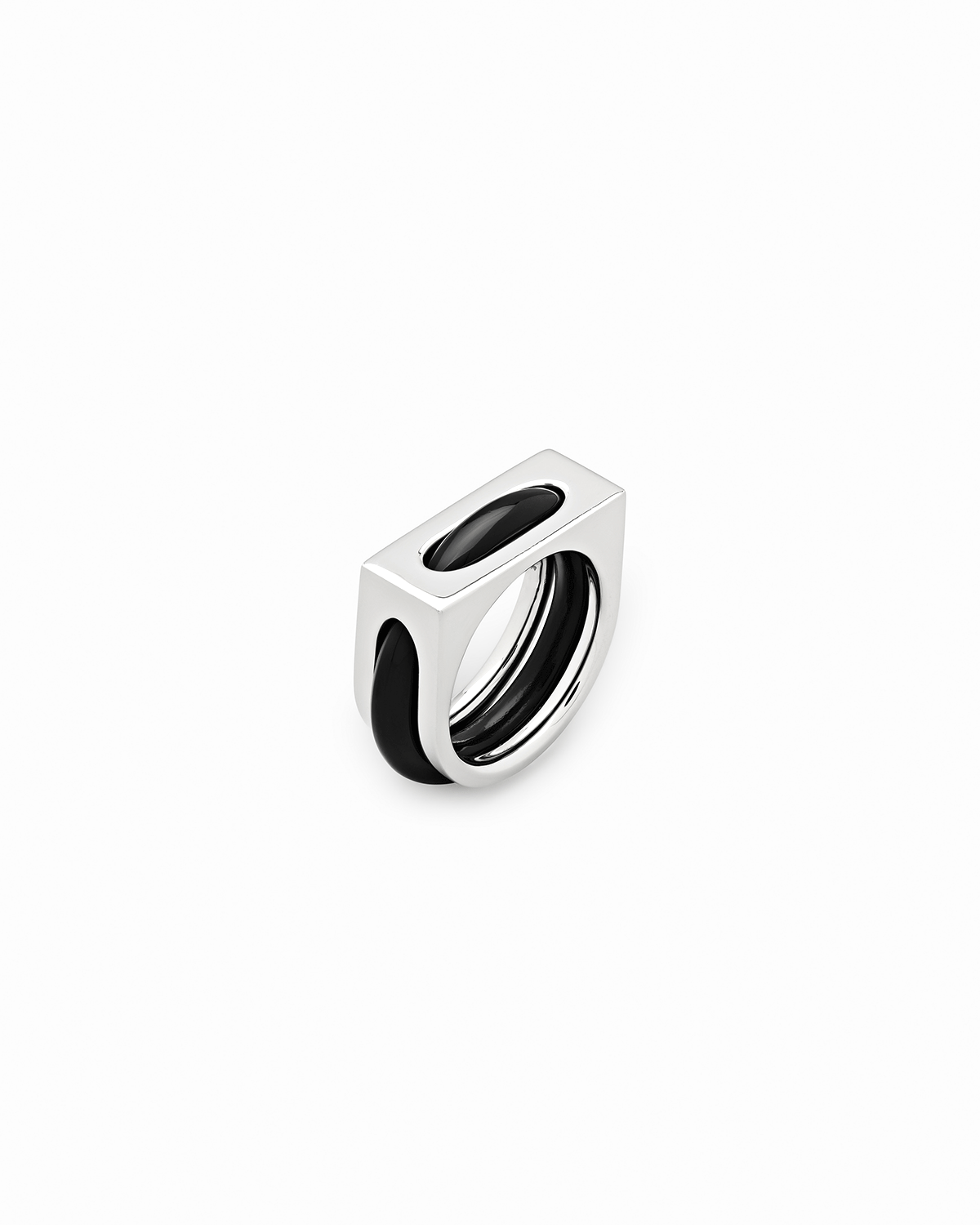 Röyksopp x Cage Ring Single 925 Silver
