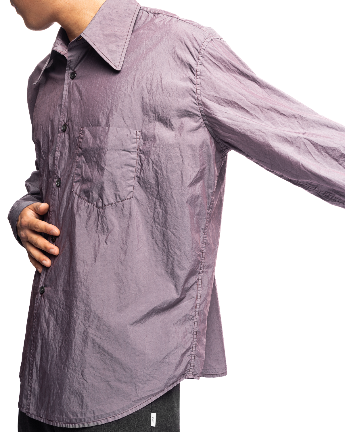 Coco 70s Shirt Antique Lavender Poplin