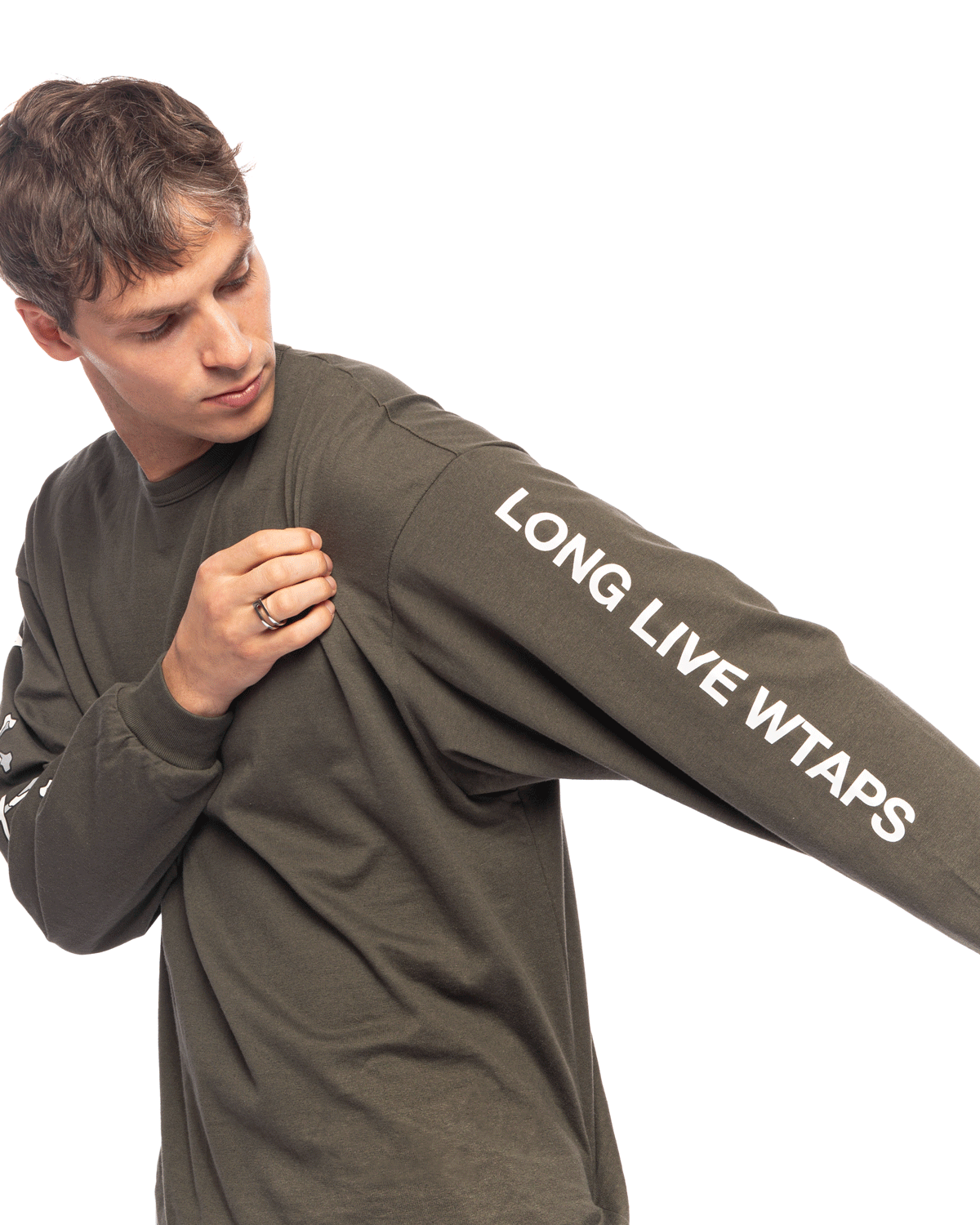 LXLXW / LS / COTTON Long Sleeve Tee Olive Drab