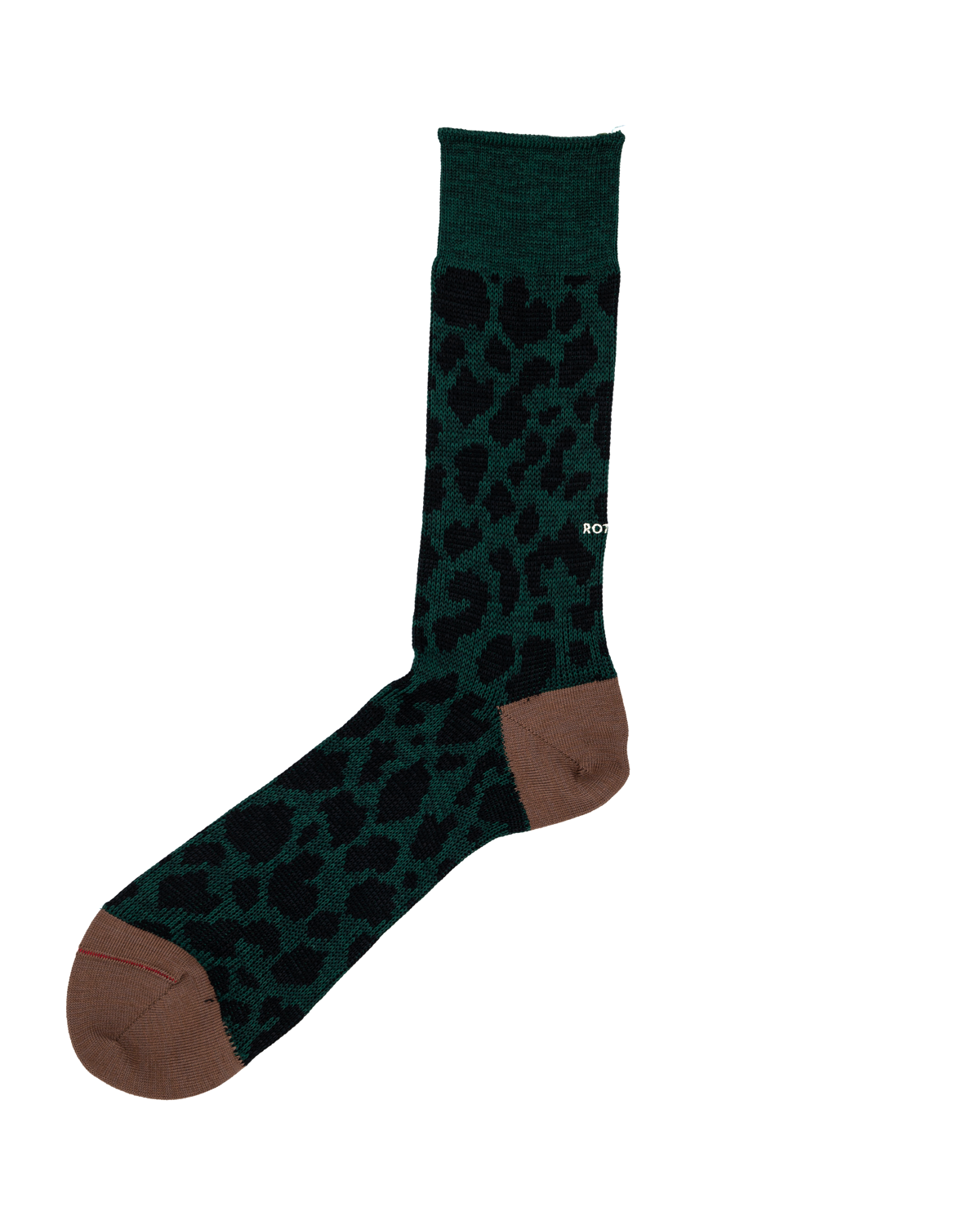 Organic Cotton Crew Socks Leopard Fall '22