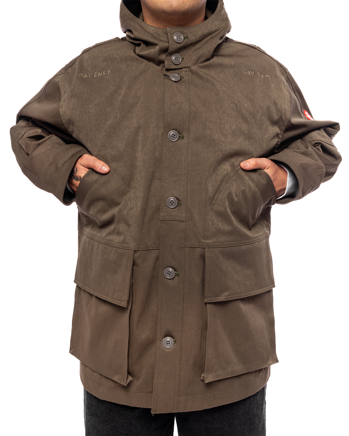 Heavy PN Hood Jacket Khaki