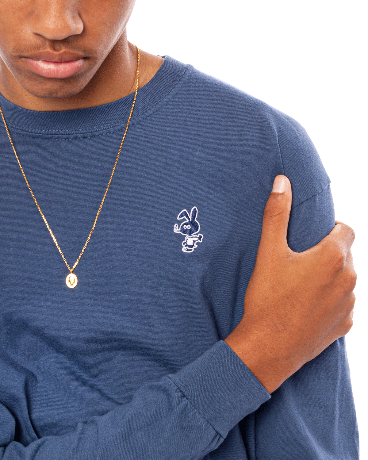 Pest Control Long Sleeve Tee Navy