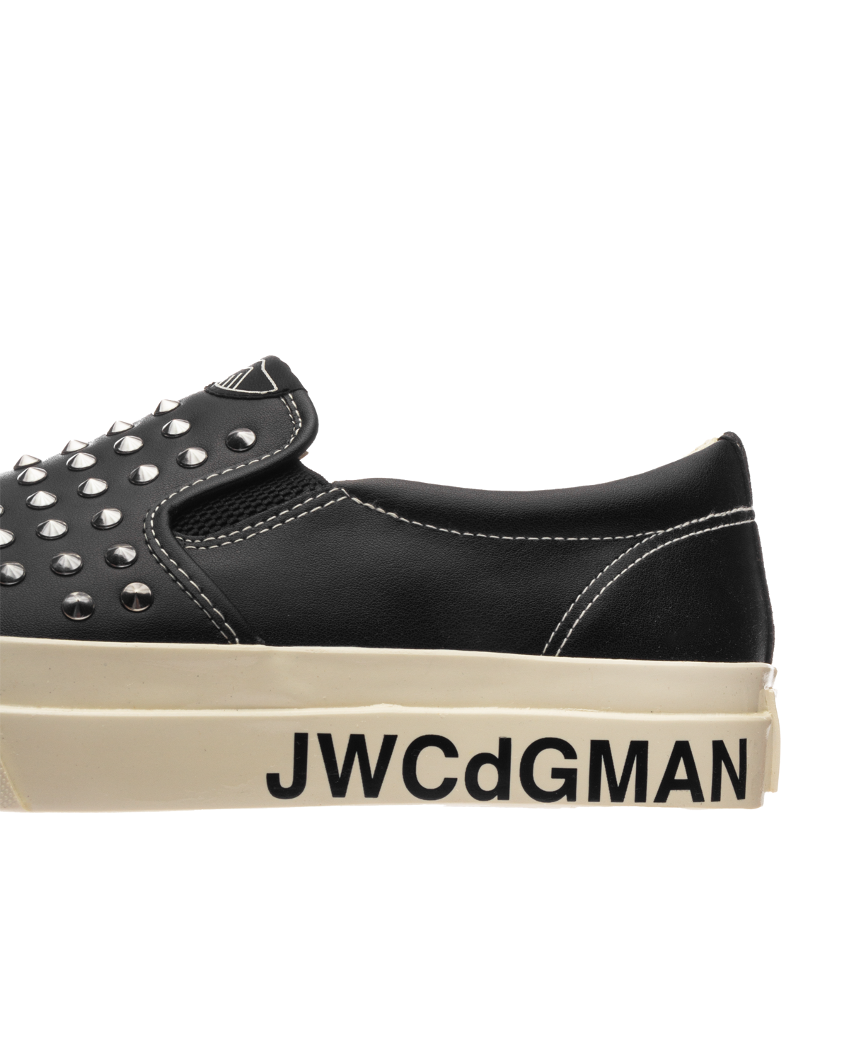 SWC x JWM Studded Slip On Black