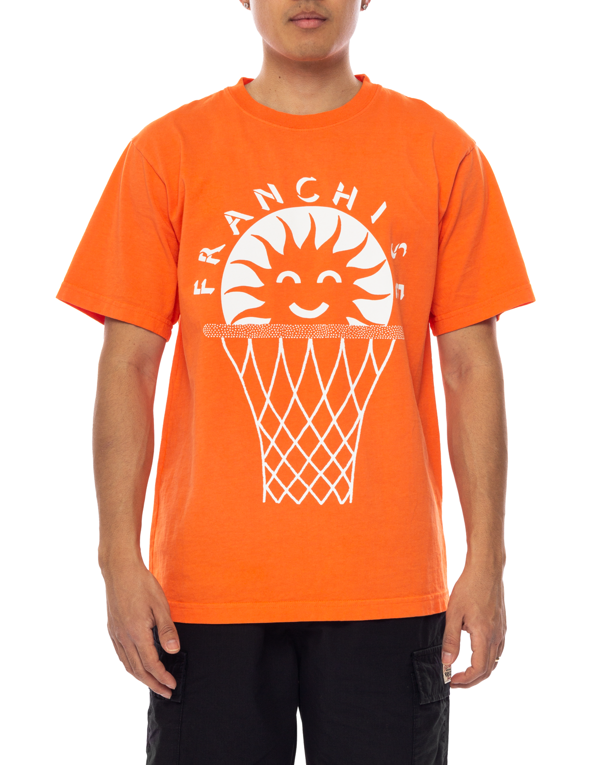 Sunny Short Sleeve T-Shirt Washed Orange