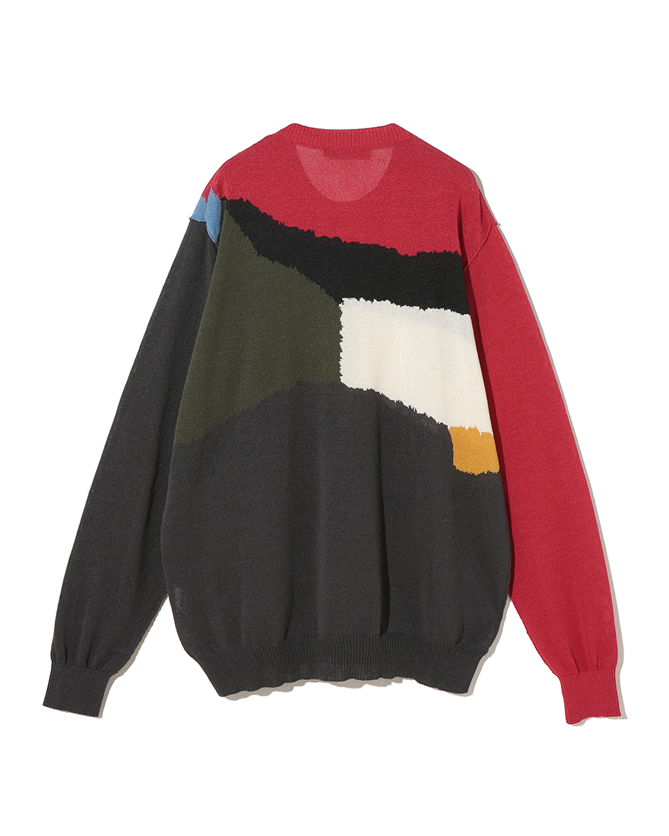 UC1A4912-4 Sweater Red Base