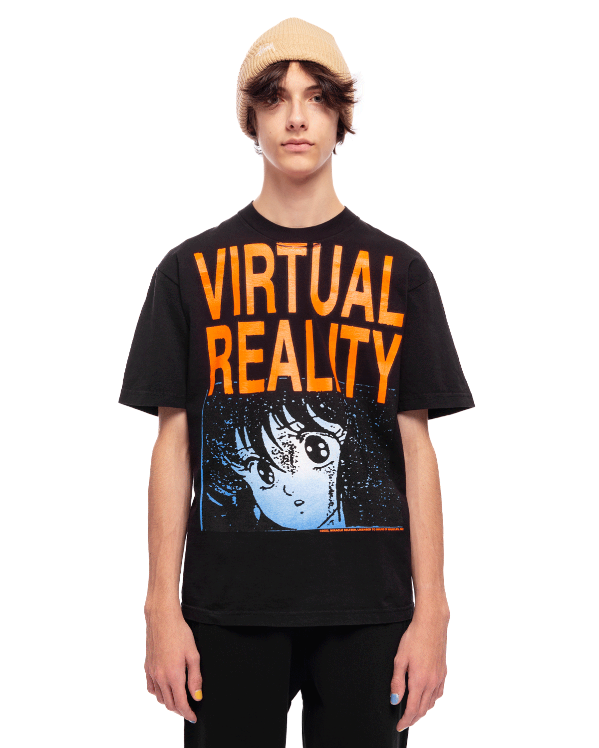 Virtual Reality Short Sleeve Tee Black